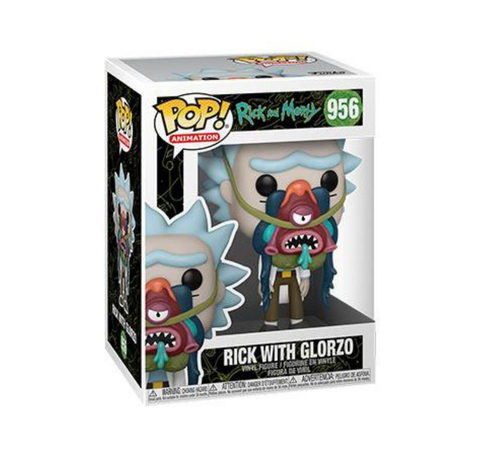 Figurine Funko Pop! N°956 - Rick Et Morty - Rick W/ Glorzo